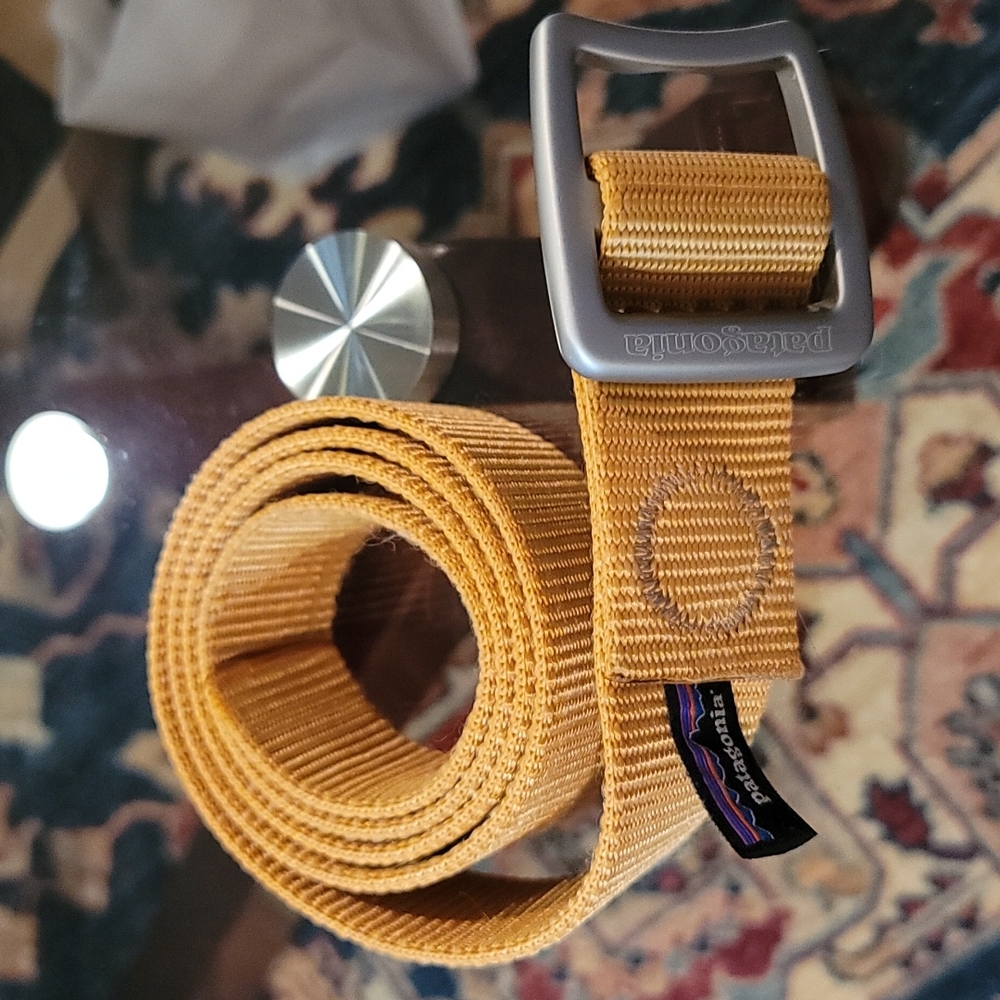 Patagonia Orange Woven Belt